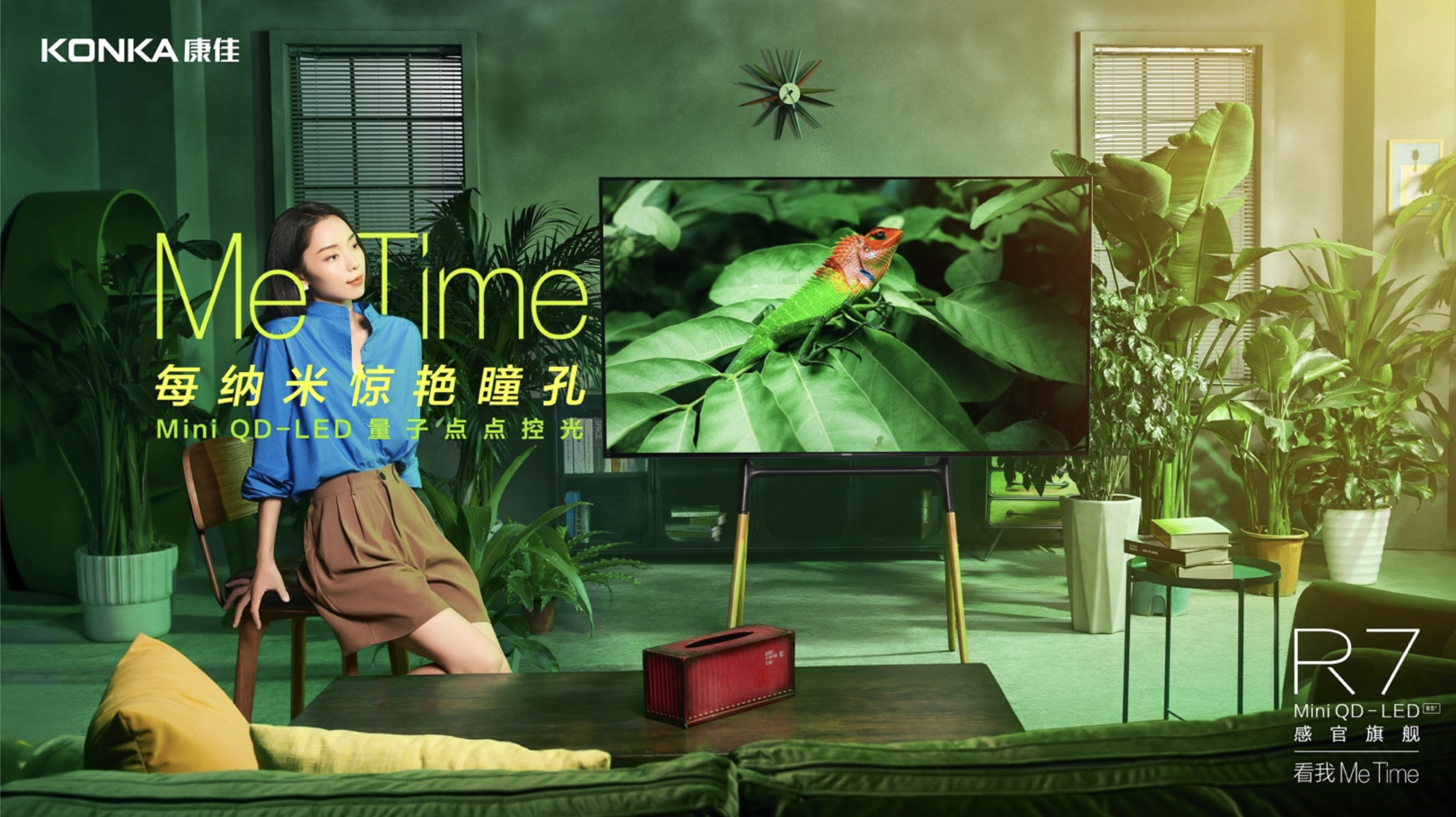 Konka R7 Me Time visual board