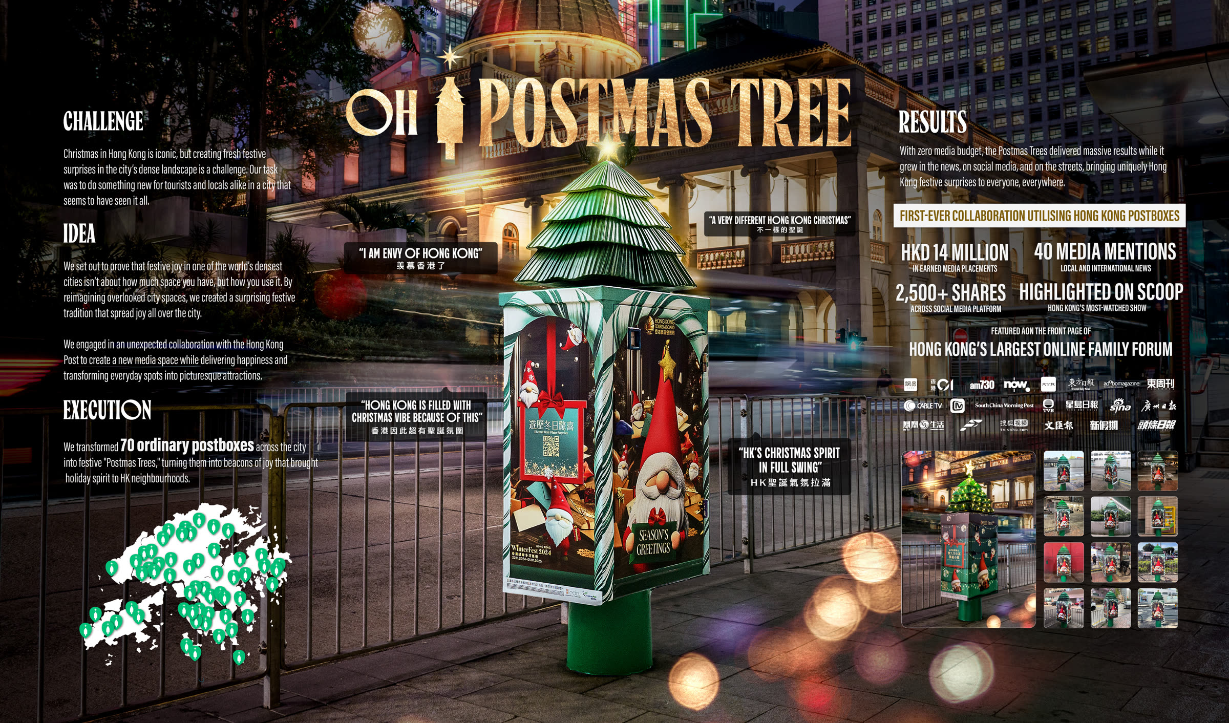 Oh Postmas Tree board